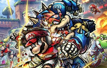 Mario Strikers Battle League test par NME