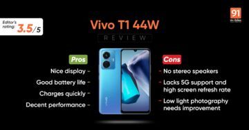 Vivo T1 Review