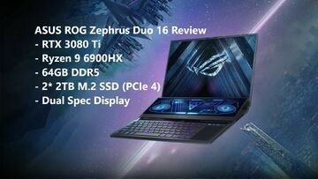 Asus ROG Zephyrus Duo 16 reviewed by TotalGamingAddicts