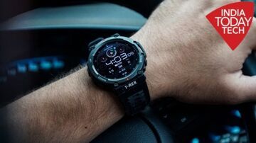 Xiaomi Amazfit T-Rex 2 testé par IndiaToday Xiaomi Amazfit T-Rex 2 testé par IndiaToday