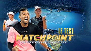 Matchpoint Tennis Championships test par M2 Gaming
