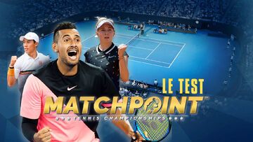 Matchpoint Tennis Championships test par M2 Gaming Matchpoint Tennis Championships test par M2 Gaming