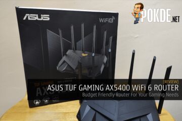 Asus TUF Gaming AX5400 test par Pokde.net