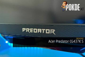 Acer Predator CG437K test par Pokde.net