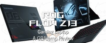 Asus ROG Flow Z13 test par GBATemp