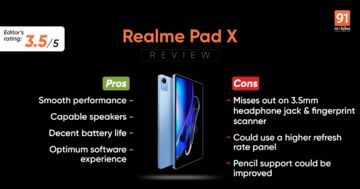 Test Realme Pad X