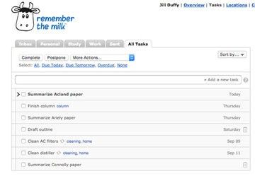 Remember the Milk im Test: 1 Reviews und 1 Bewertungen  Durchschnitt: 2/5