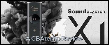 Creative Sound Blaster X1 reviewed by GBATemp