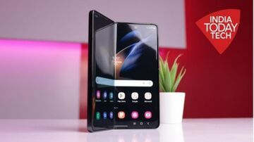 Samsung Galaxy Z Fold 4 test par IndiaToday