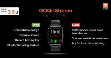 Goqii Stream Review: 1 Ratings, Pros and Cons