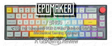 Epomaker TH66 test par GBATemp