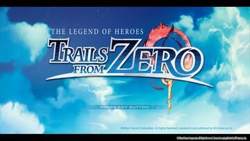 The Legend of Heroes Trails from Zero reviewed by TotalGamingAddicts