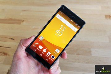 Sony Xperia Z5 Compact test par PhonAndroid