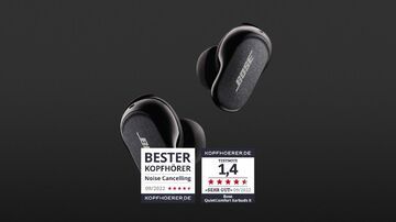 Bose QuietComfort Earbuds II test� par Kopfh�rer