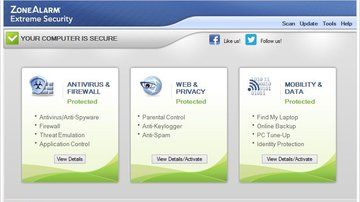 Test ZoneAlarm Extreme Security 2016