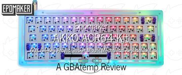 Test Epomaker AKKO ACR64