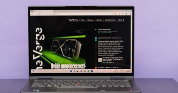 Lenovo ThinkPad X1 Yoga Gen 7 test par The Verge