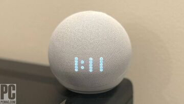 Amazon Echo Dot with Clock reviewed by PCMag