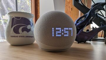 Amazon Echo Dot with Clock test par Android Central
