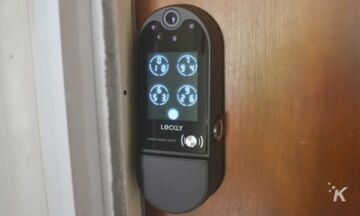 Lockly Vision testé par KnowTechie Lockly Vision testé par KnowTechie