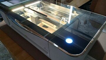 Glowforge Pro test par Creative Bloq