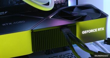 Test GeForce RTX 4080 par Les Numériques