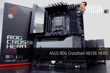 Asus ROG Crosshair X670E Hero test par Pokde.net
