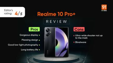 Review Realme 10 Pro by 91mobiles.com