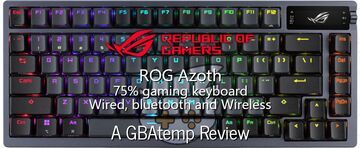 Asus  ROG Azoth reviewed by GBATemp