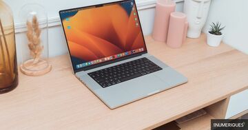 Apple MacBook Pro 16 test par Les Numriques