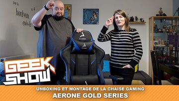 Aerone Gold test par Geek Generation