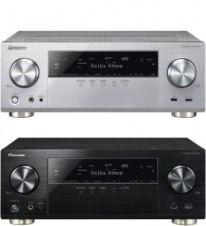 noir amplificateur Hifi 130 W//canal, Bluetooth, Dolby Digital//TrueHD, DTS-HD, 4K UltraHD par ligne, radio num/érique, mode Eco R/écepteur AV 5.1 canaux avec DAB//DAB+ B Pioneer VSX-531D