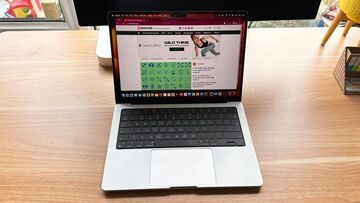 Apple MacBook Pro 14 test par Creative Bloq