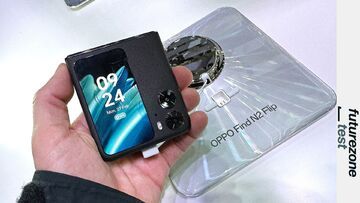 Oppo Find N2 Flip testé par Future Zone Oppo Find N2 Flip testé par Future Zone