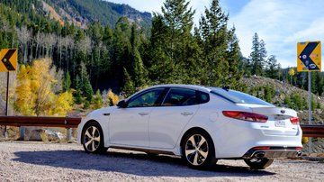 Kia Optima test par TechRadar