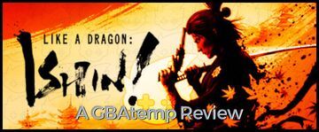 Like a Dragon Ishin test par GBATemp