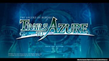 The Legend of Heroes Trails to Azure test par TotalGamingAddicts The Legend of Heroes Trails to Azure test par TotalGamingAddicts