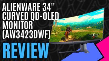 Alienware AW3423DWF test par MKAU Gaming