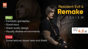 Resident Evil 4 Remake test par 91mobiles.com Resident Evil 4 Remake test par 91mobiles.com