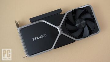 GeForce RTX 4070 testé par PCMag
