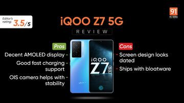 Vivo iQoo Z7 test par 91mobiles.com