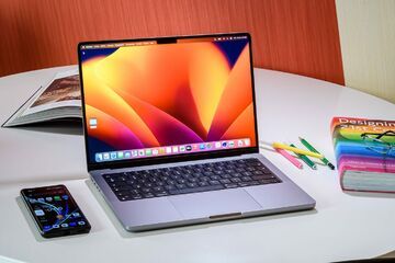 Apple MacBook Pro 14 test par 01net
