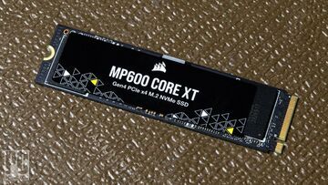 Corsair MP600 test par PCMag Corsair MP600 test par PCMag