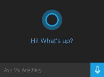 Test Microsoft Cortana
