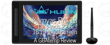 Huion Kamvas Pro 13 test par GBATemp