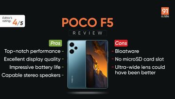 Xiaomi Poco F5 Review