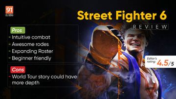 Street Fighter 6 review by 91mobiles.com Street Fighter 6 reviewed by 91mobiles.com