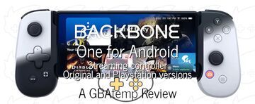 Backbone One test par GBATemp