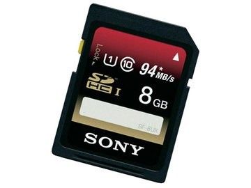 Test Sony SF-8UX 8Go UHS-I