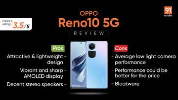 Oppo Reno 10 Review: 14 Ratings, Pros and Cons